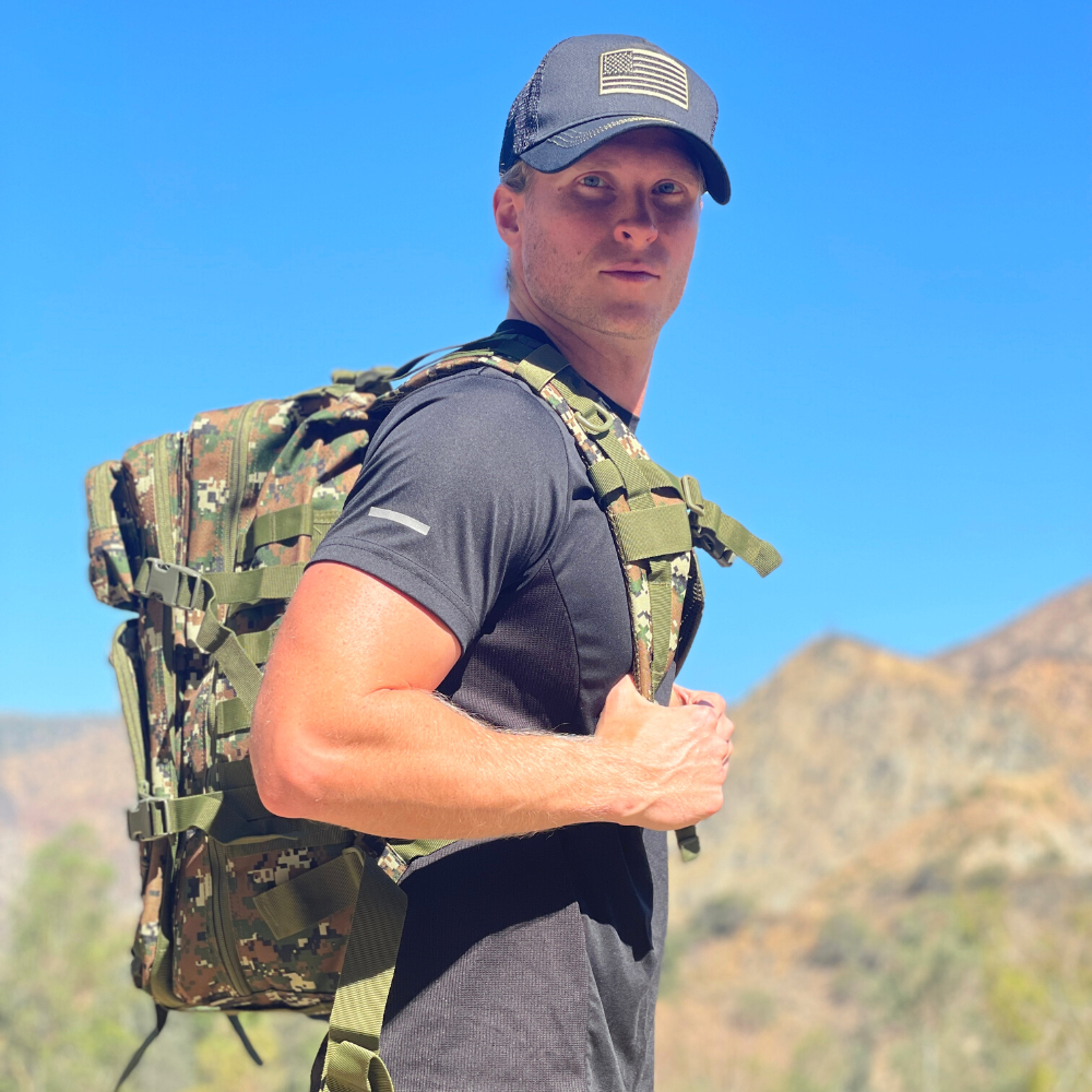 Tactical 45L Molle Rucksack Backpack - Image 26